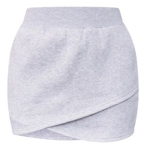 Wrap around suit skirt mini skirt